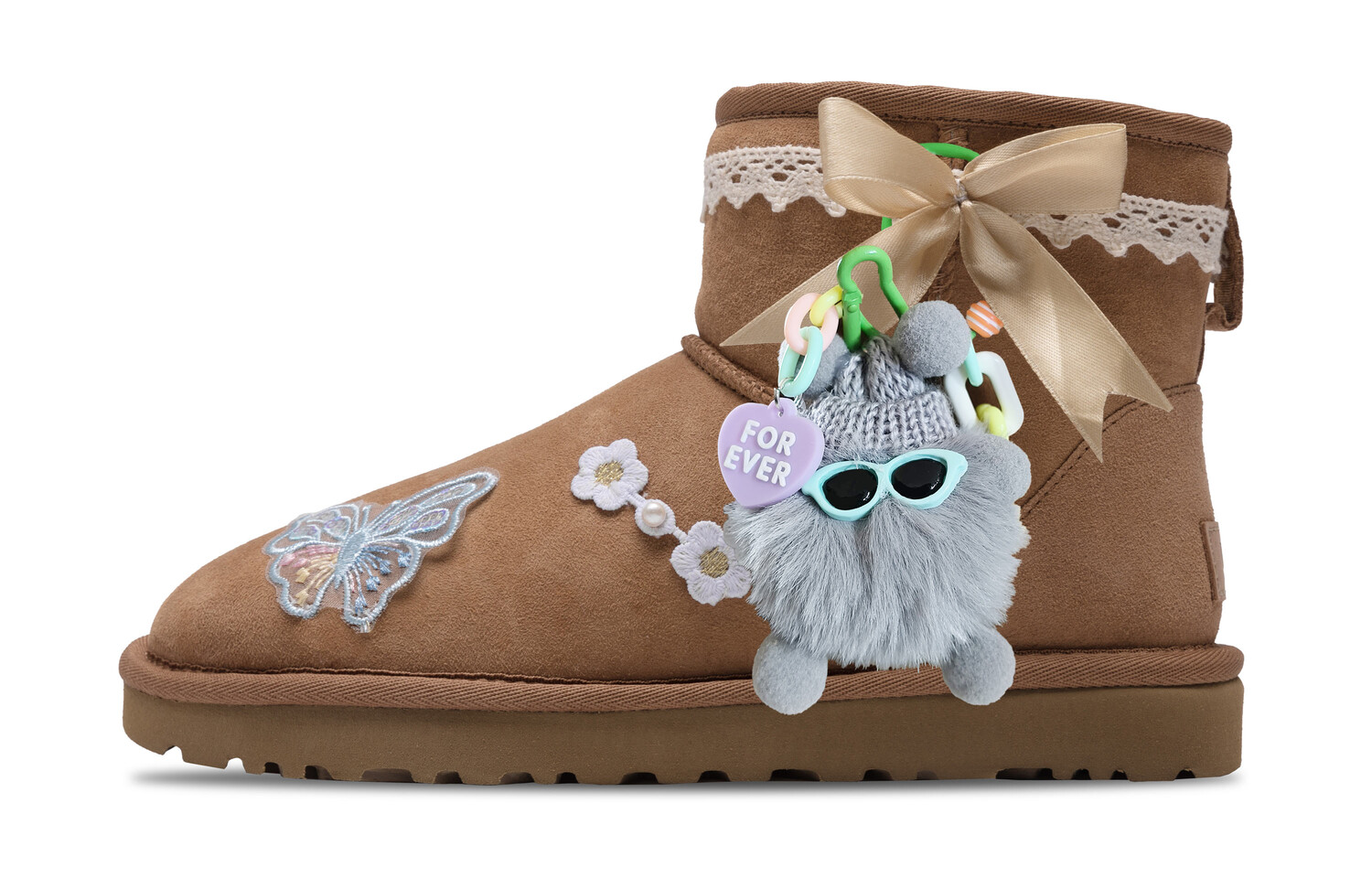 

CLASSIC MINI Зимние ботинки женские Ugg, коричневый