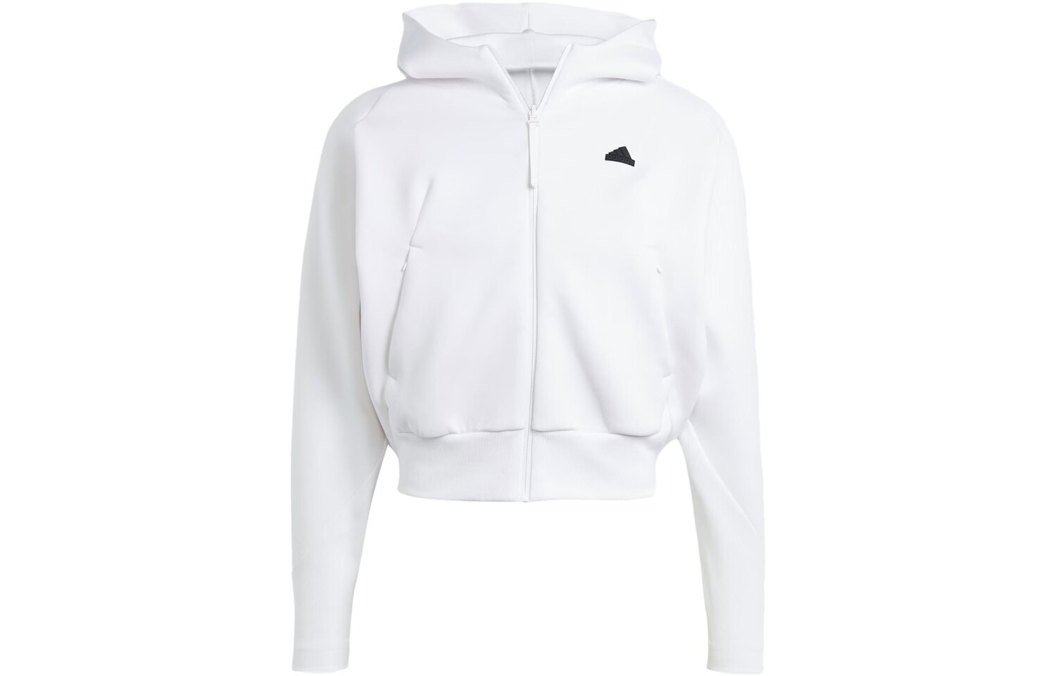 

Толстовка с капюшоном ZNE FULL ZIP, белая Adidas