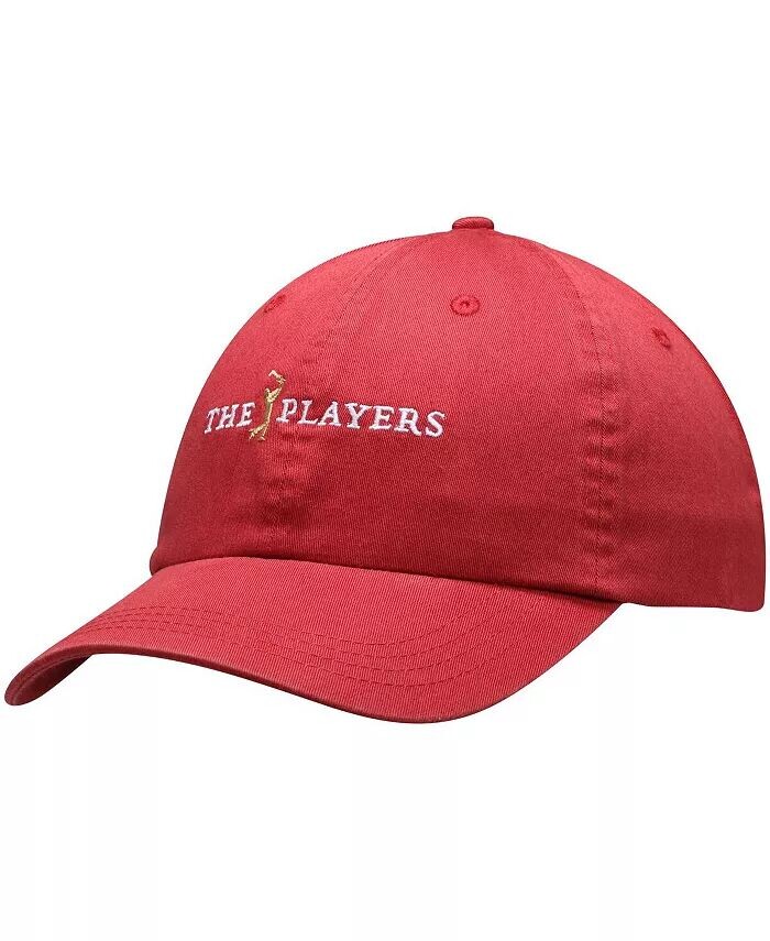 

Мужская красная регулируемая кепка THE PLAYERS Newport Ahead, красный