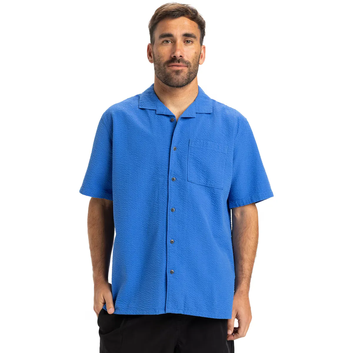 

Мужская рубашка Quiksilver Heartbeat, синий