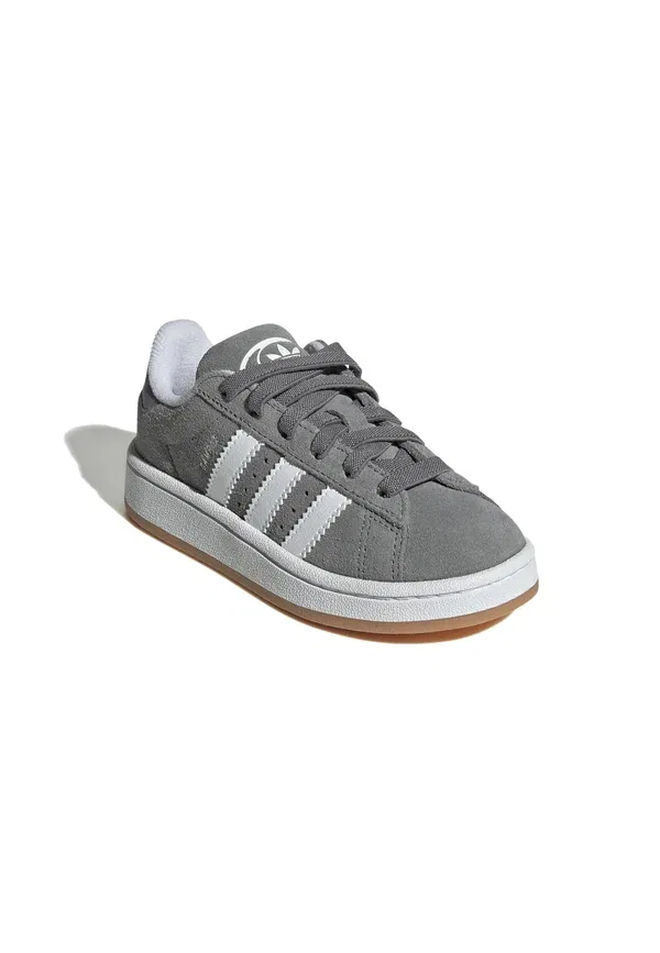 Кроссовки Campus Adidas Originals, серый три, белый, резина — фото 2