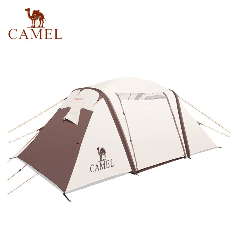 

Палатка Camel с двумя спальнями и одной гостиной, солнцезащитная и непромокаемая палатка для кемпинга A1W3GV103, биполярная звезда, белая