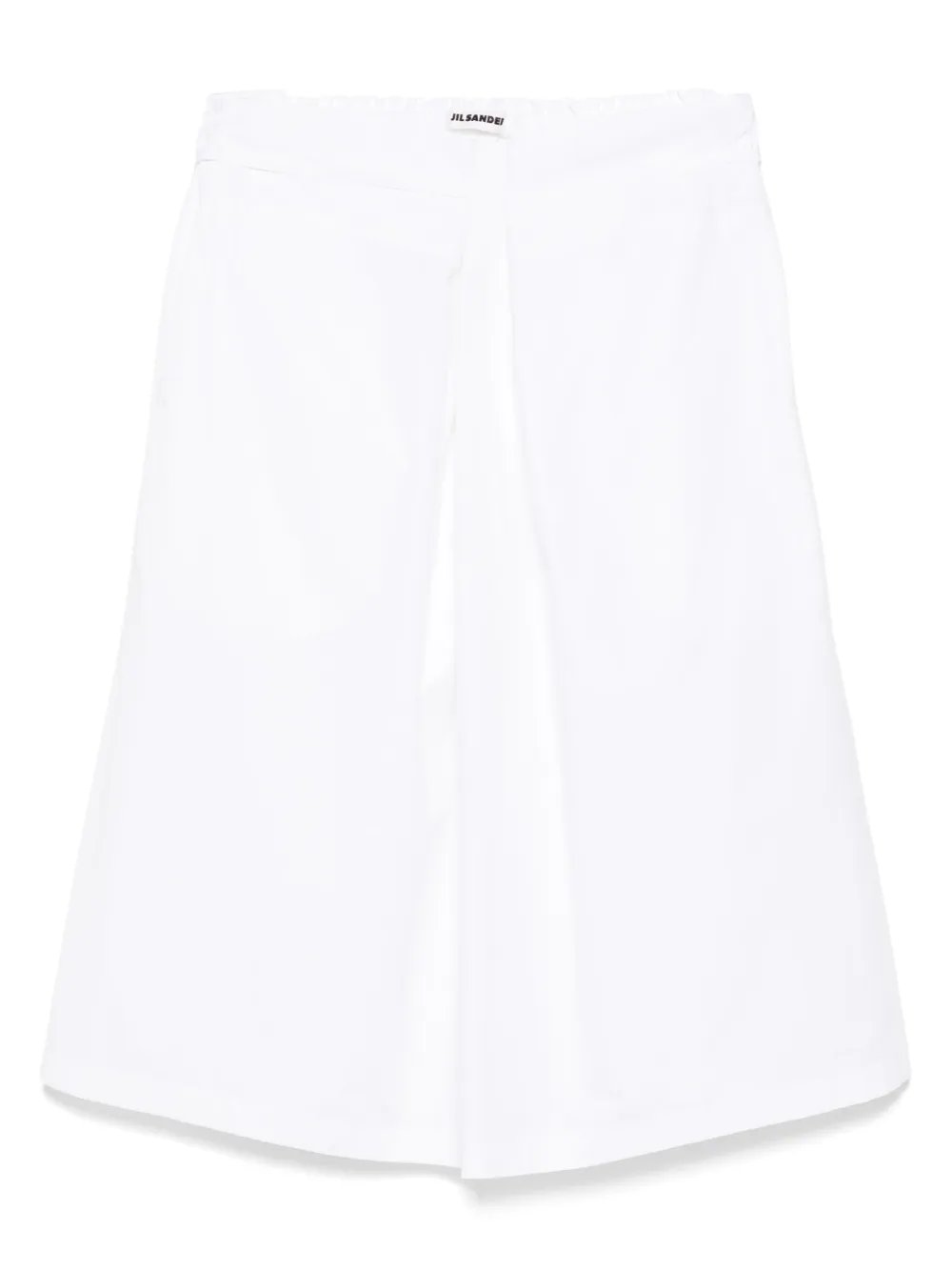 

Поплиновая юбка JIL SANDER, белый