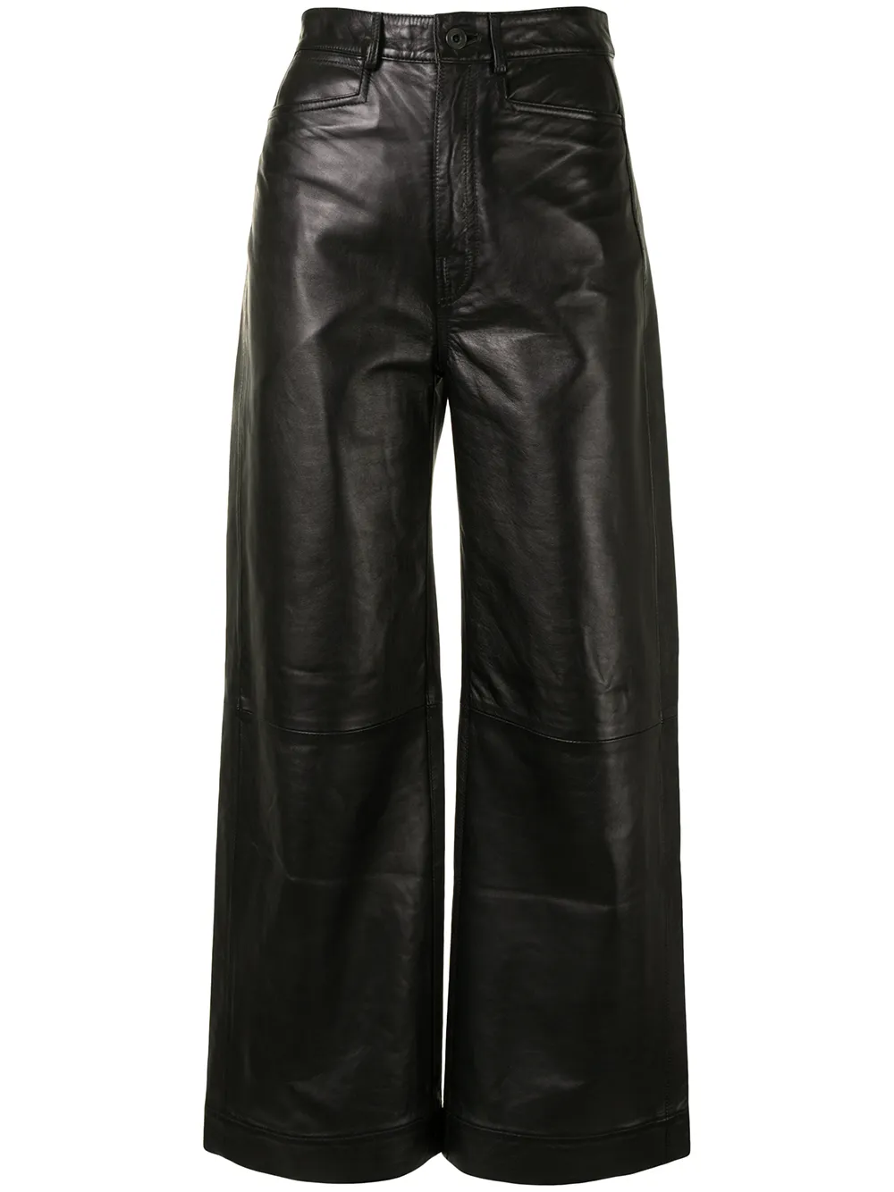 

Кюлоты средней посадки Proenza Schouler White Label, черный