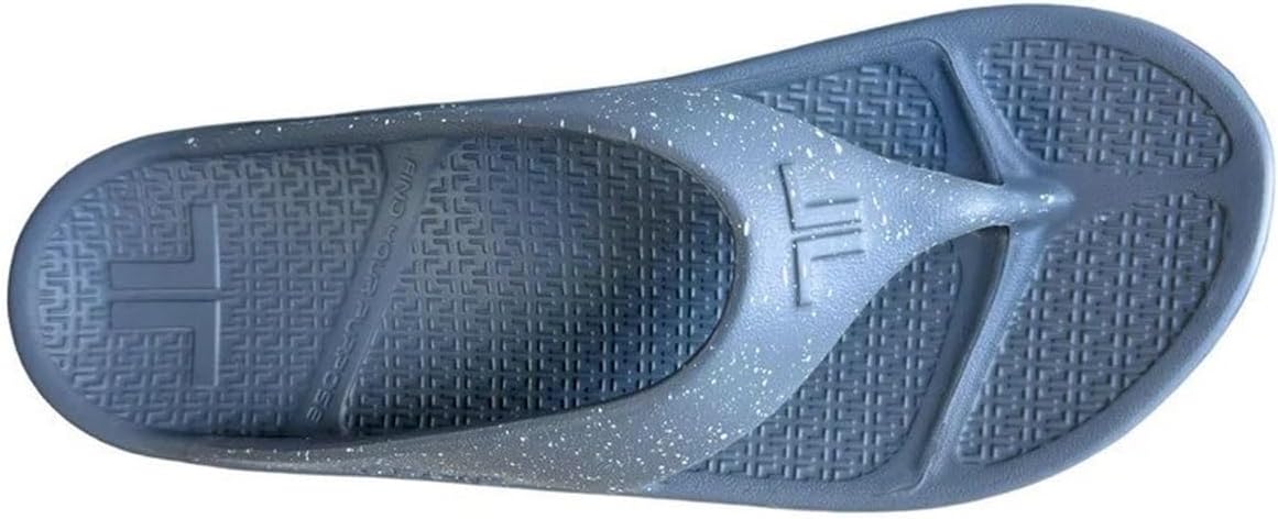 Сандалии Telic Energy Flip Flop - комфортная обувь для мужчин и женщин, белый/серый — фото 2