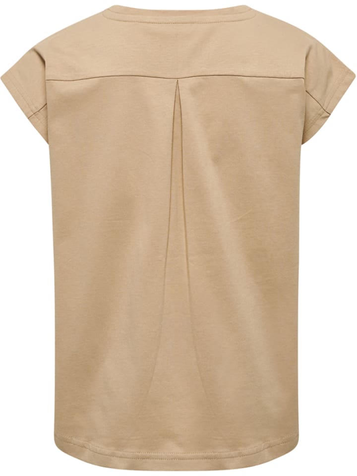 Футболка Hummel T-Shirt S/S Hmldiez Mädchen, цвет HUMUS — фото 4