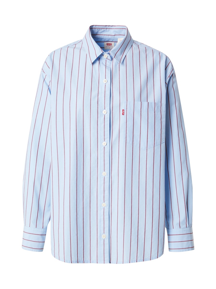 

Блуза LEVI'S Harlie Boyfriend Shirt, светло-голубой