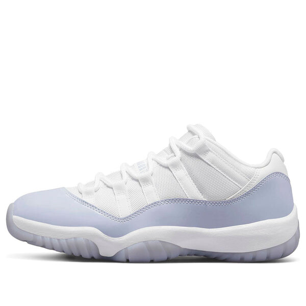 Кроссовки 11 ретро низкие Air Jordan, белый
