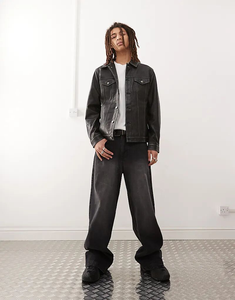 

Barneys Originals Куртка дальнобойщика в черном цвете, Черный, Barneys Originals Куртка дальнобойщика в черном цвете