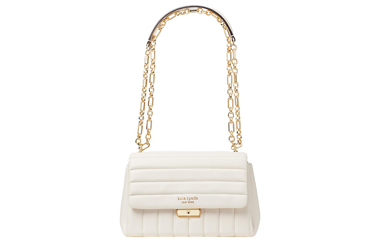 

Карлайл женская сумка из овчины, наплечная сумка, кросс-боди молочно-белого цвета Kate Spade, Set (Bag+Dust Bag)