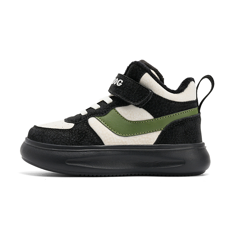 

Детская повседневная обувь для детей BOBDOG, черный/зеленый