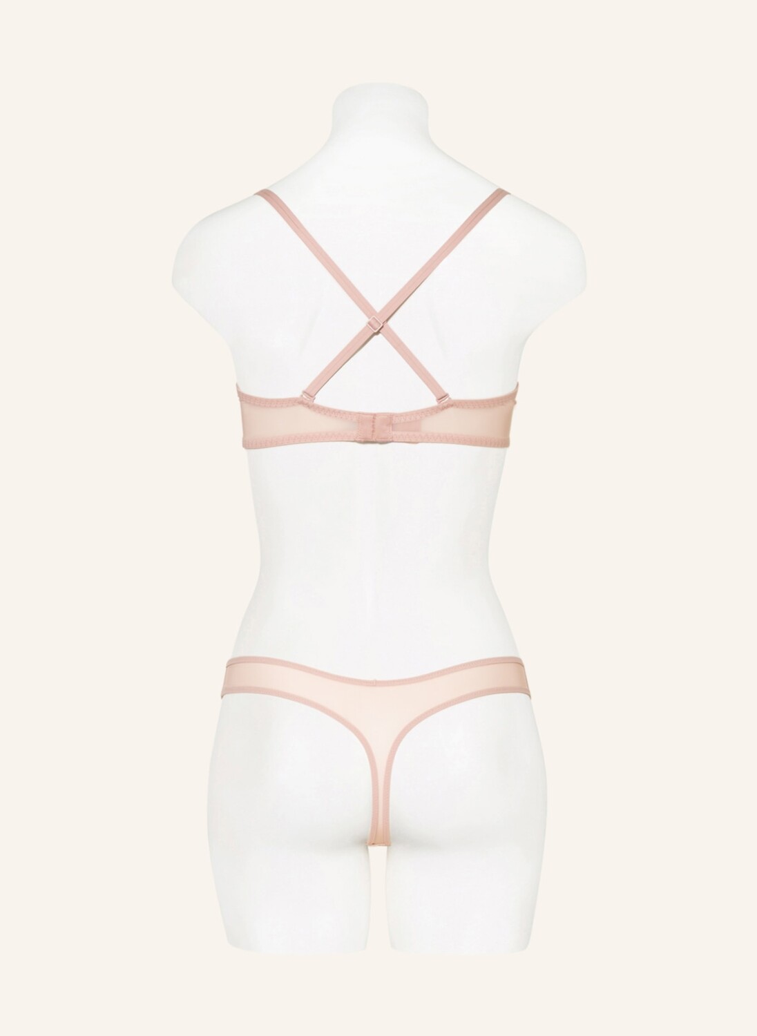 Футболка Calvin Klein -BH SHEER MARQUISETTE, роза — фото 4