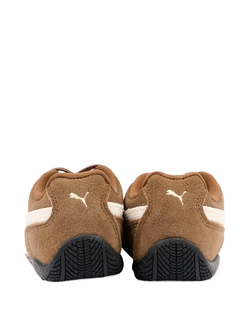Кроссовки на шнуровке Puma Kids, коричневый — фото 4