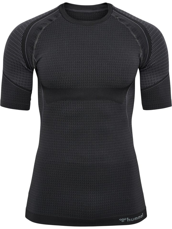 

Функциональная рубашка Hummel, цвет black/asphalt melange