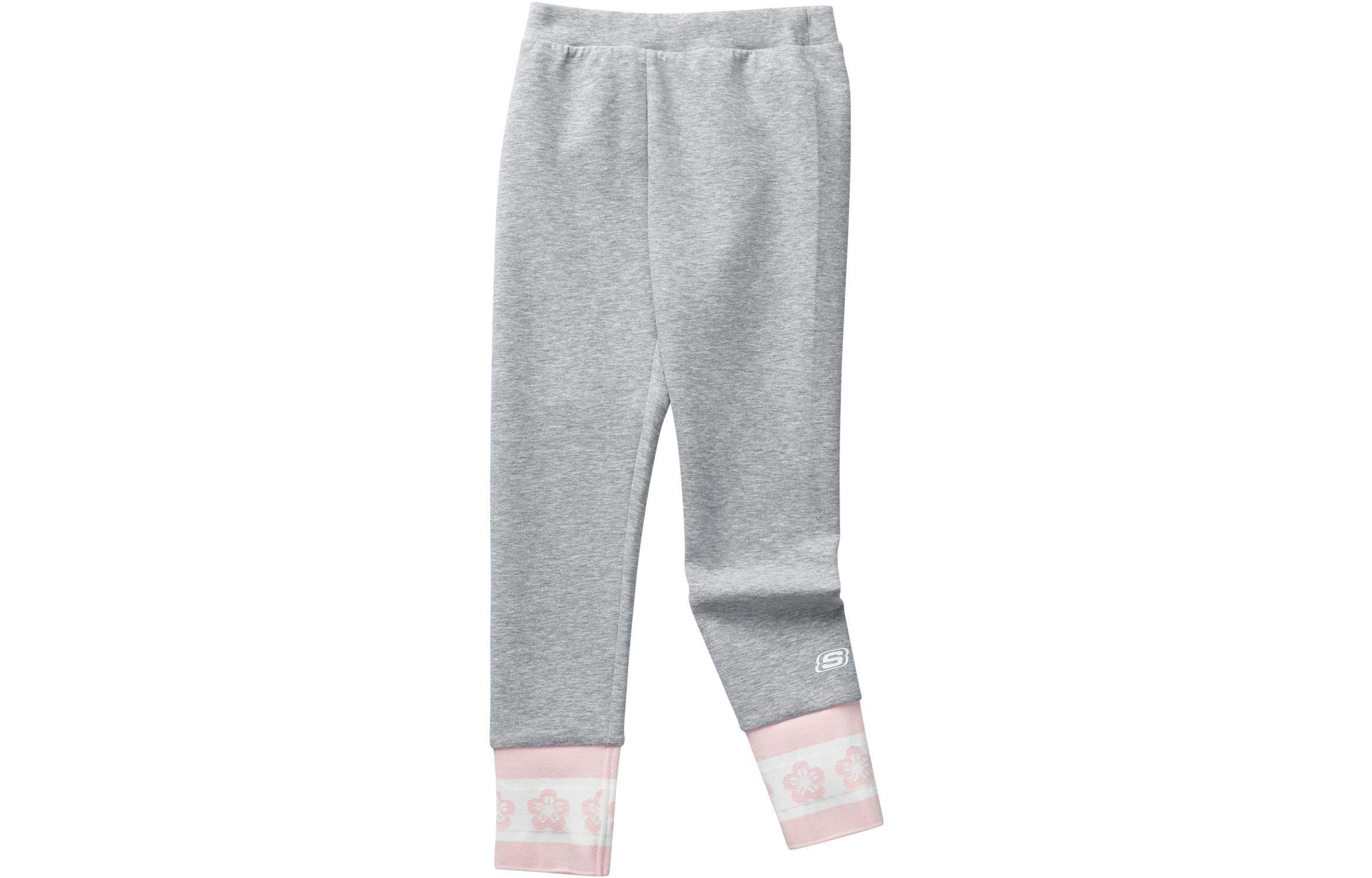 

Детские трикотажные спортивные штаны с новогодним узором, серые Skechers, Pattern Gray/01UV