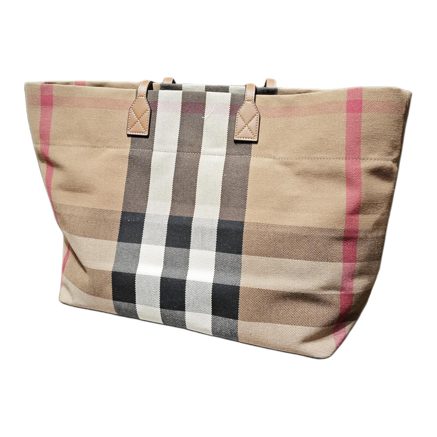 Сумка-шопер Burberry из хлопка — фото 2