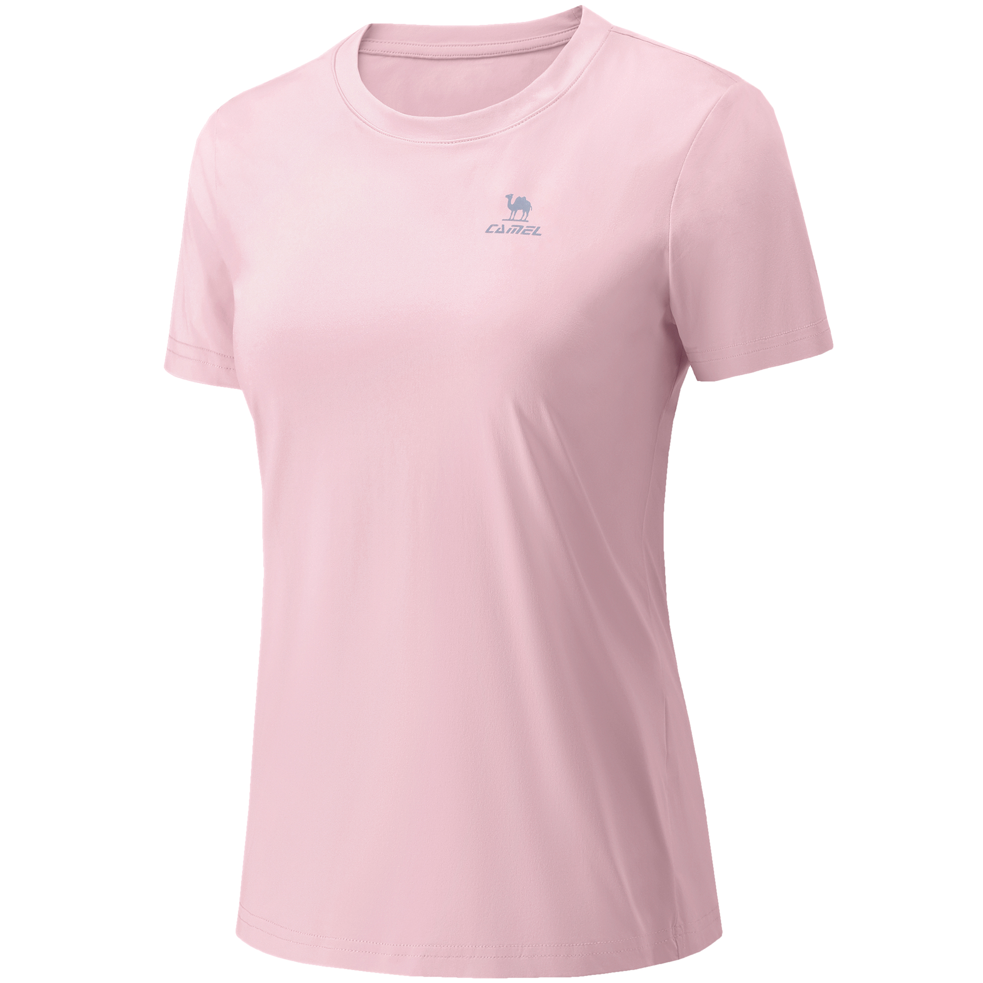 

Футболка Quick Dry женская с круглым вырезом Moderate CAMEL, soft розовый