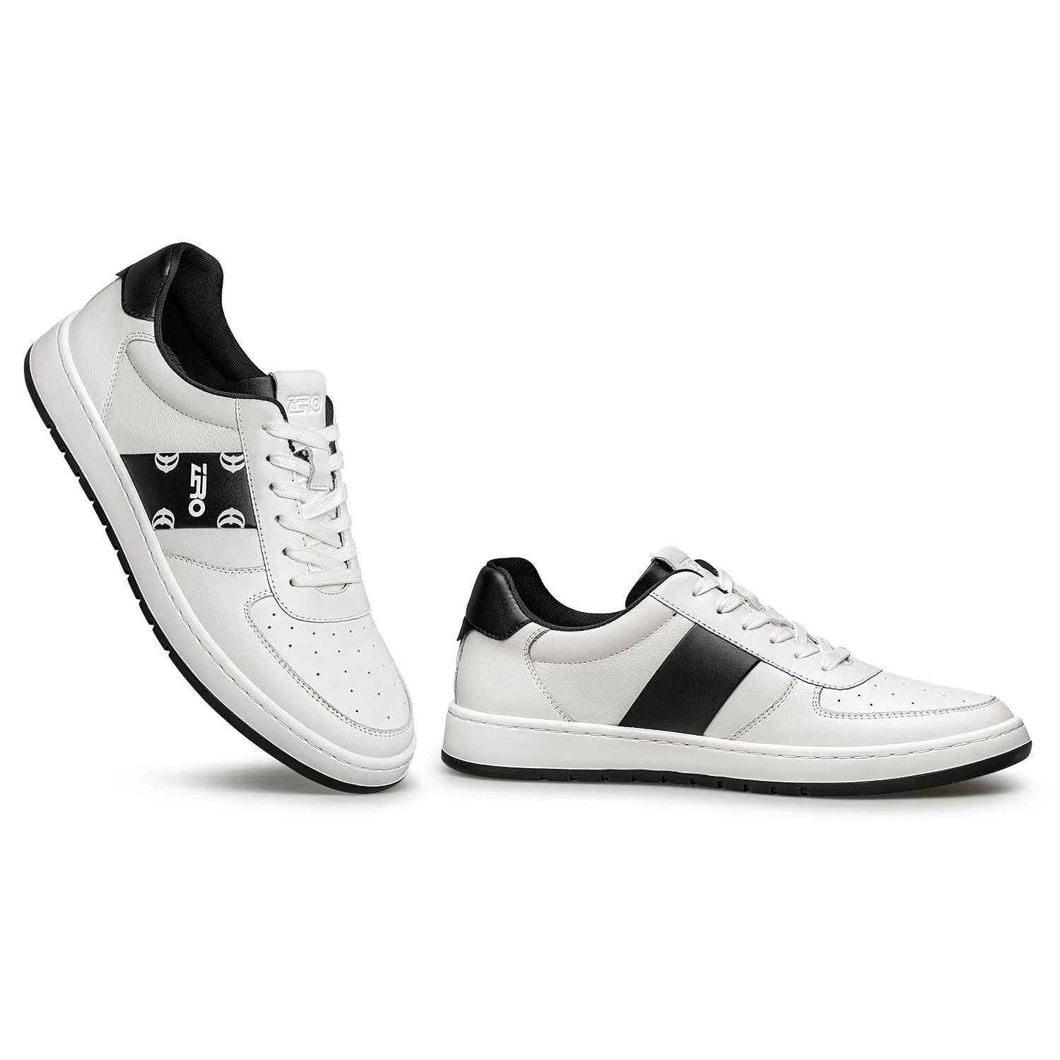 Кроссовки для скейтбординга мужские low top ZRO, White Black (EU = Athletic Shoes Size-One Size) — фото 4