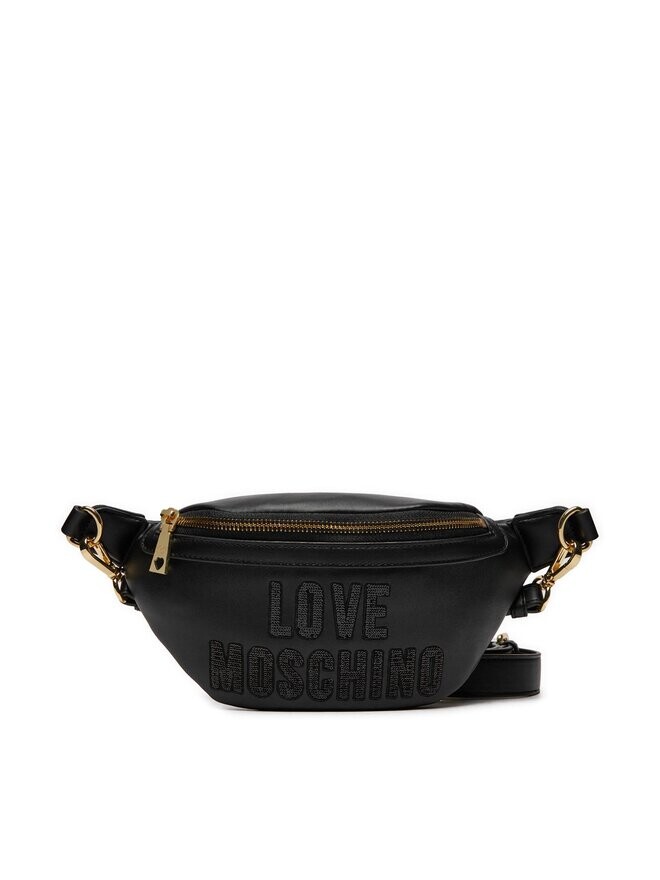 

Поясная сумка Love Moschino, черный