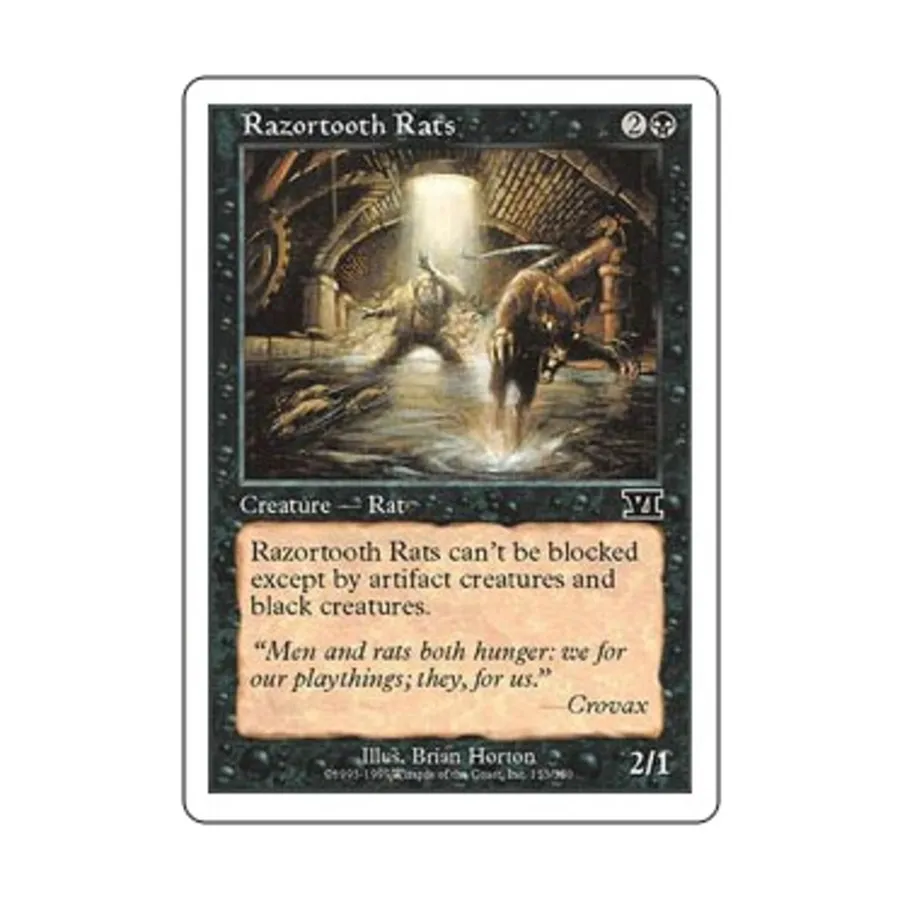 

CCG Острозубые крысы (С), MTG - 6th Edition (Classic)