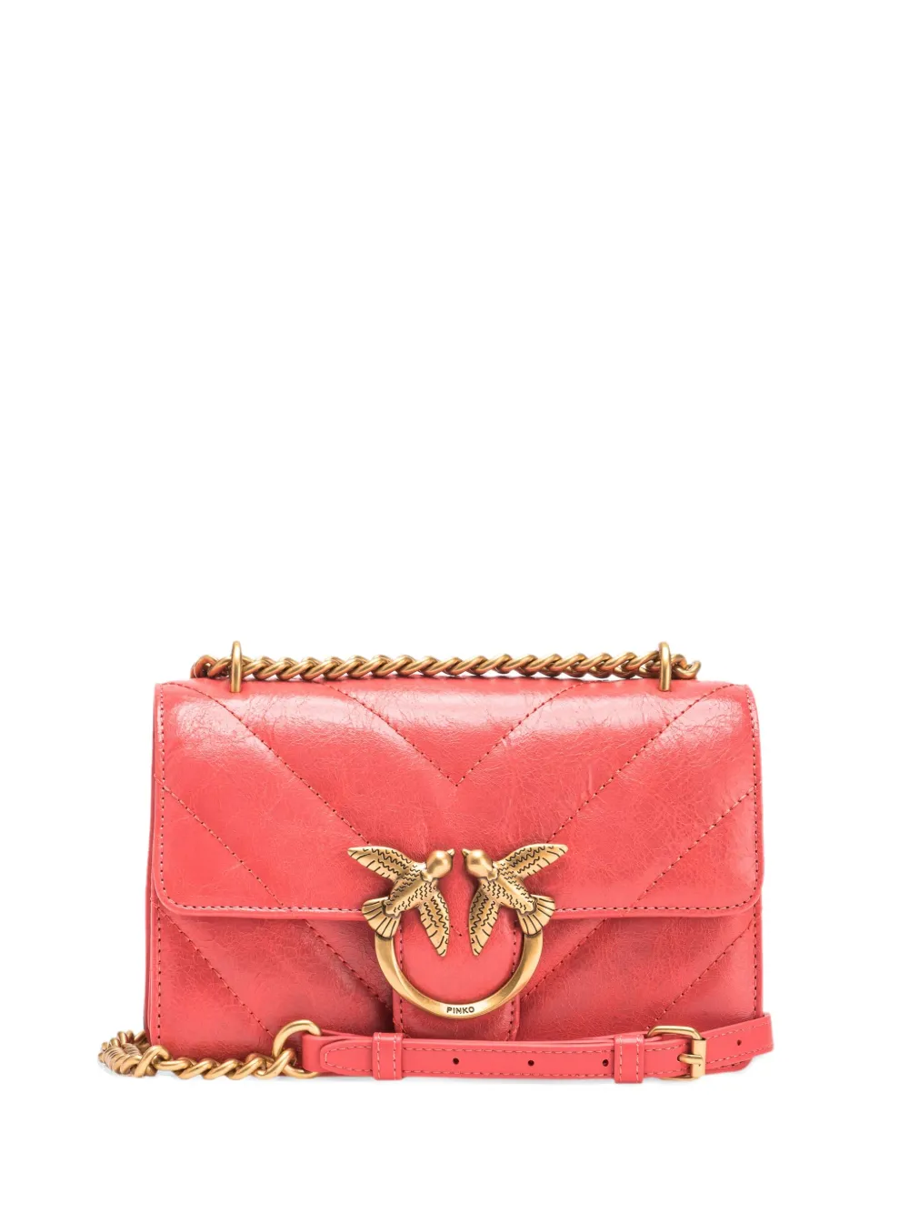 

Сумка через плечо Love Puff Classic PINKO, красный