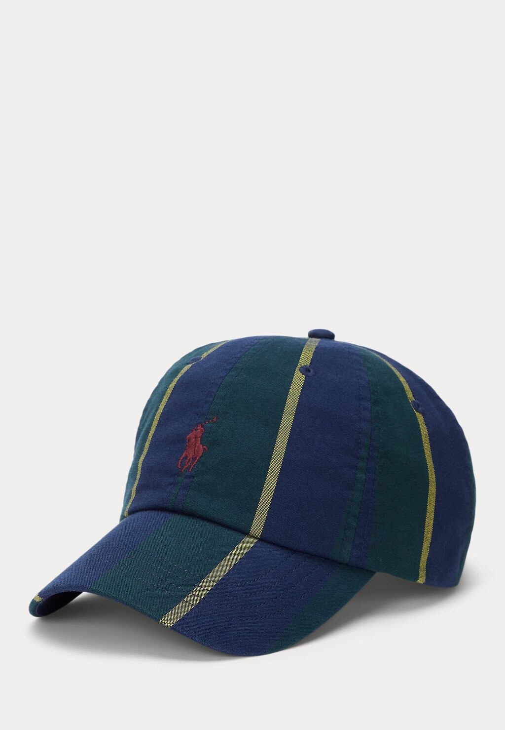 

Бейсболка STRIPED OXFORD BALL CAP Ralph Lauren, темно-синий