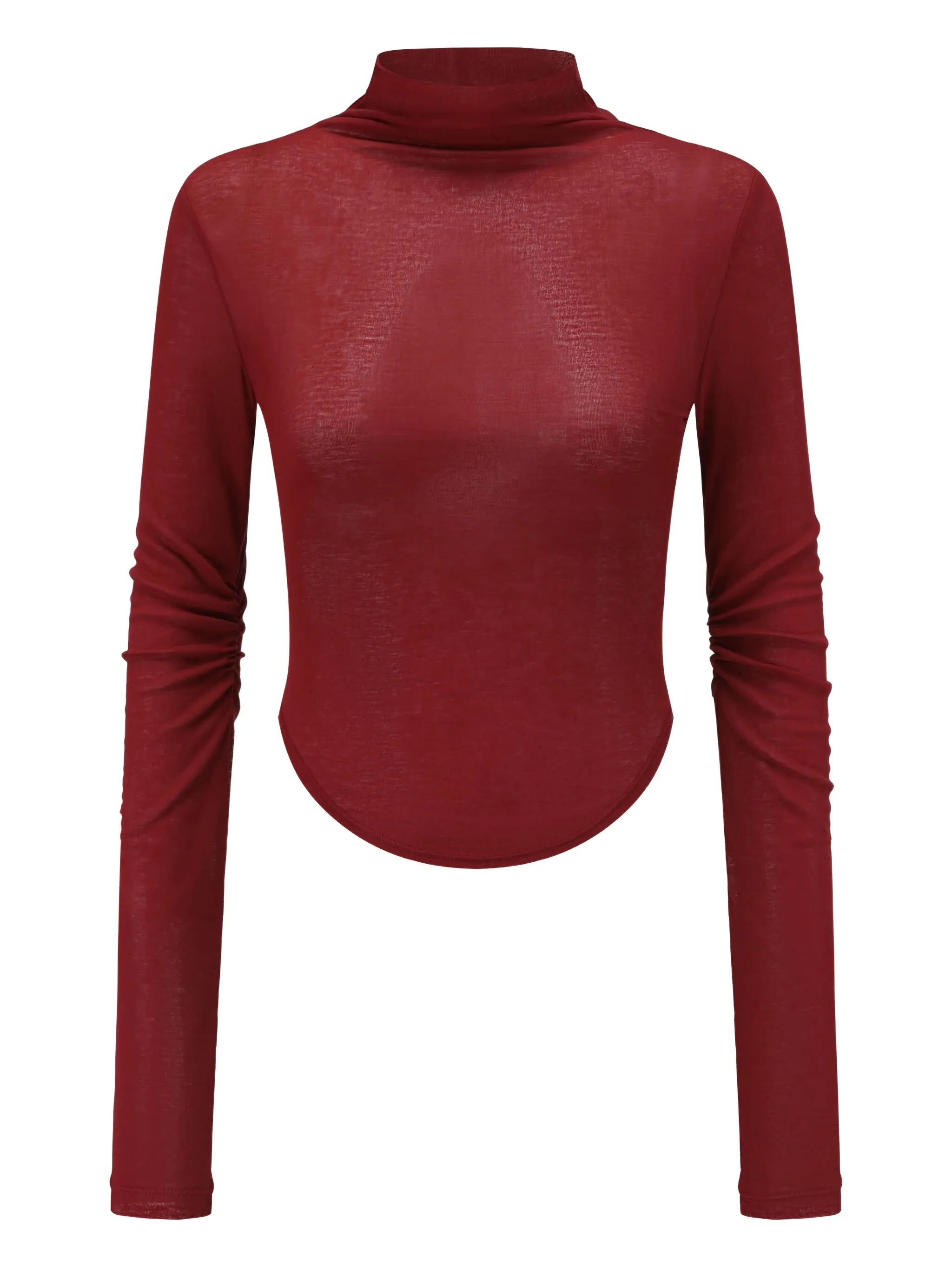 

Топ с высоким воротником Oude Waag, красный