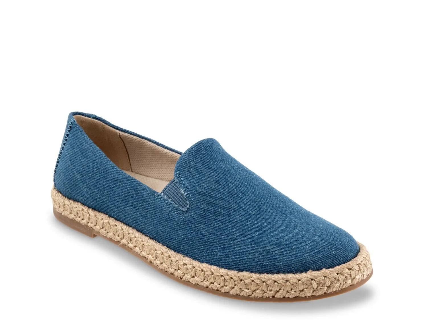 

Слипоны Poppy Espadrille Slip-On Trotters, синий