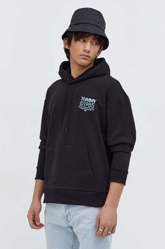 

Толстовка с капюшоном Tommy Jeans, черный