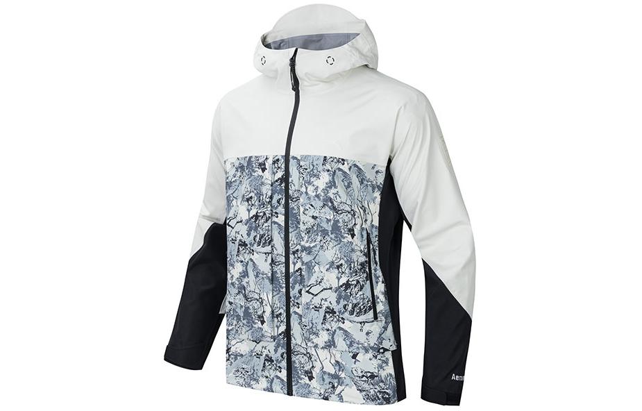 

Куртка ветровка Anta x National Geographic Outdoor Collection Мужская Эвриала Каменный Белый/Принт по всей поверхности, Эвриала Белый/Принт по всей поверхности