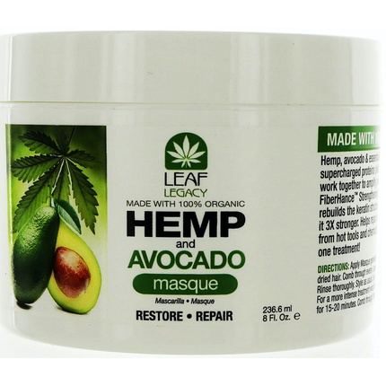 

Маска для волос Fantasia Hemp and Avocado Oil для восстановления и ремонта 8 унций - 236 мл Generic
