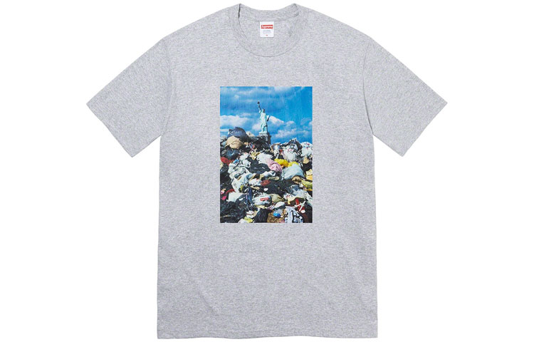 Футболка Trash Tee Supreme, оливково-зеленая — фото 4