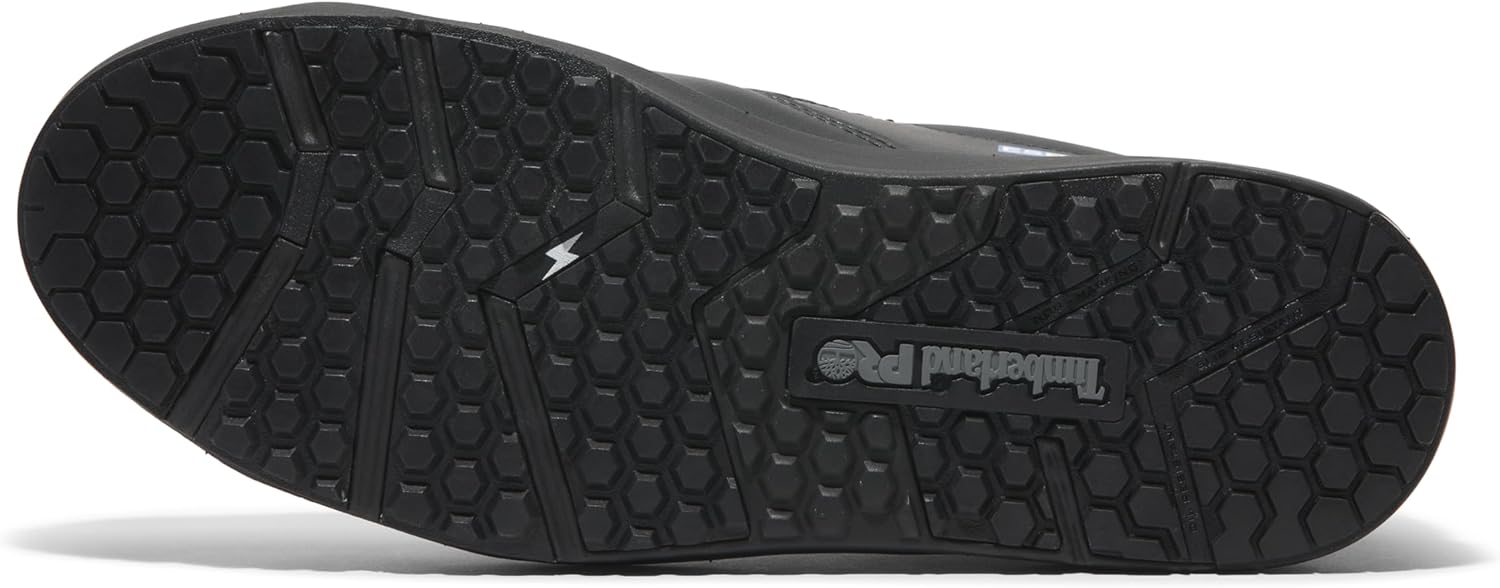 Timberland PRO мужские рабочие туфли Berkley Slip-On с композитным мыском, Black — фото 4