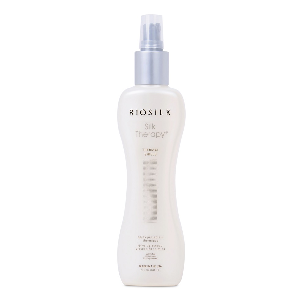 

Лак для волос с термозащитой silk therapy thermal shield Biosilk, 207 мл