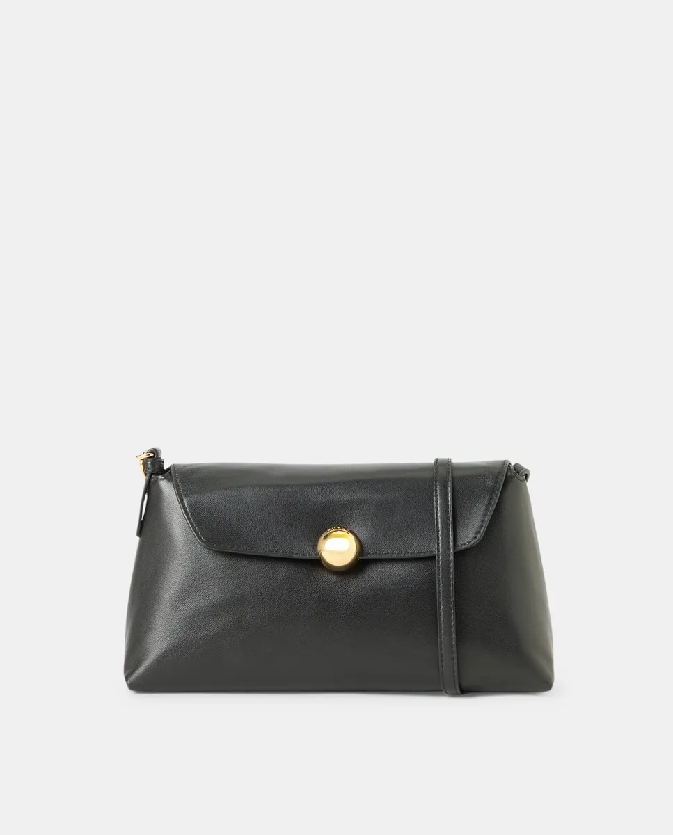 

Мини-сумка из мягкой кожи Sfera Furla, черный