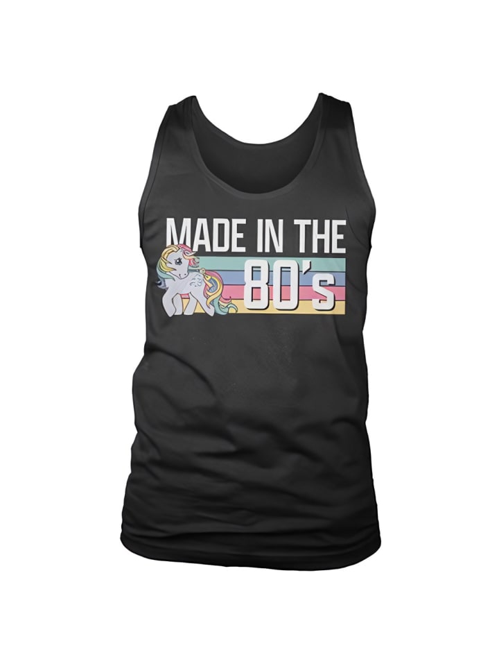 

Футболка Made In The 80'S Tank Top черного цвета My Little Pony