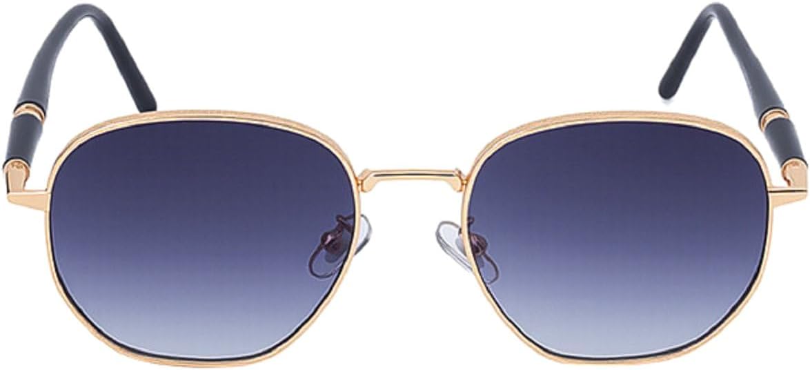 

Солнцезащитные очки Melrose в маленькой оправе овальной формы для женщин, роскошные винтажные металлические панк-очки, модные солнцезащитные очки для активного отдыха, артикул 5G258, Grey