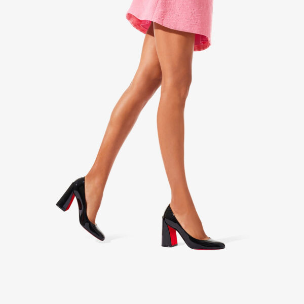 Мисс саб 85 лакированные туфли-лодочки Christian Louboutin, черный — фото 2