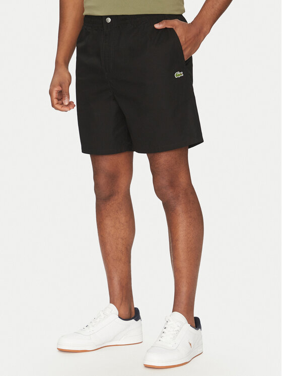 

Шорты свободного кроя из ткани GH7220 Lacoste, черный