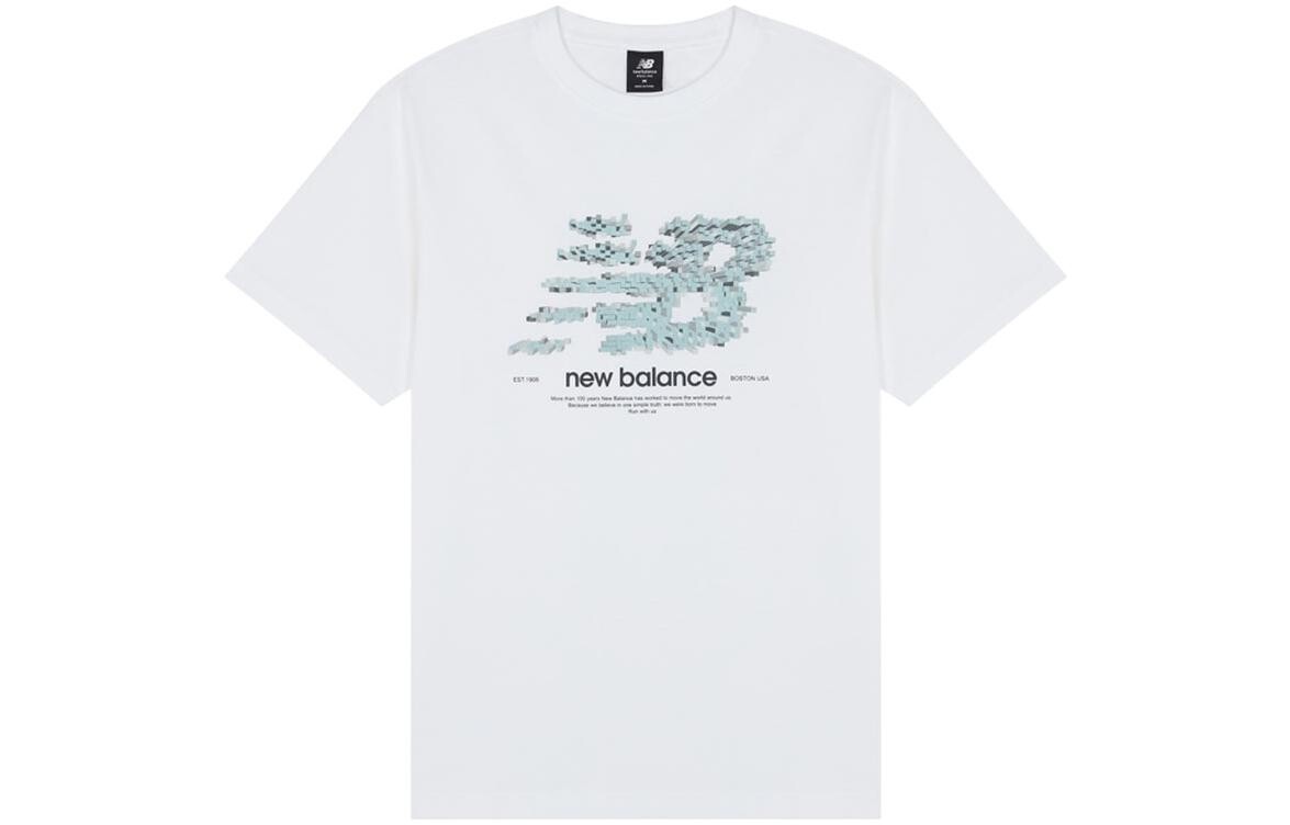 

Футболка мужская белая New Balance, белый