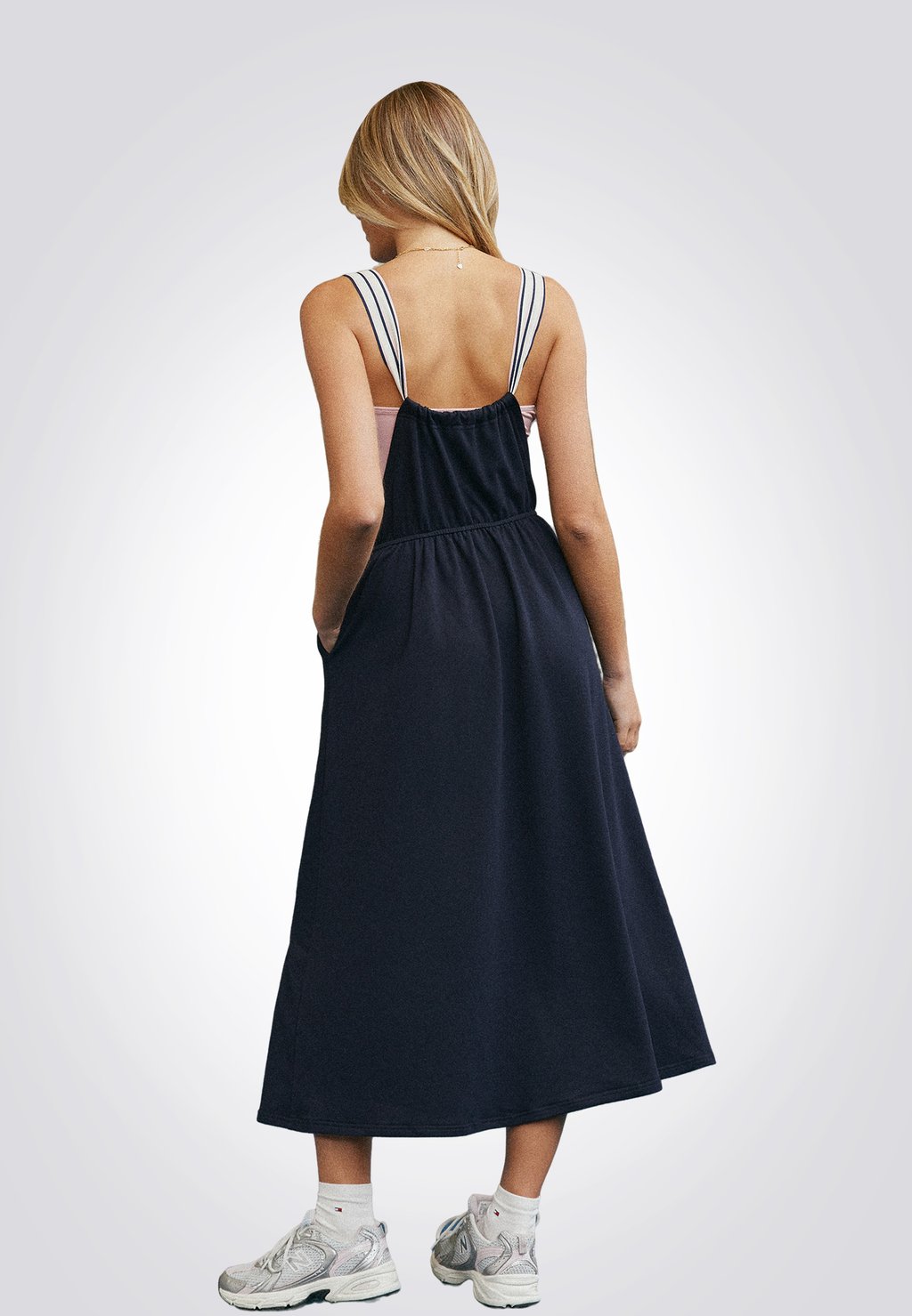 

Платье из джерси SLEEVELESS Cupshe, темно-синий