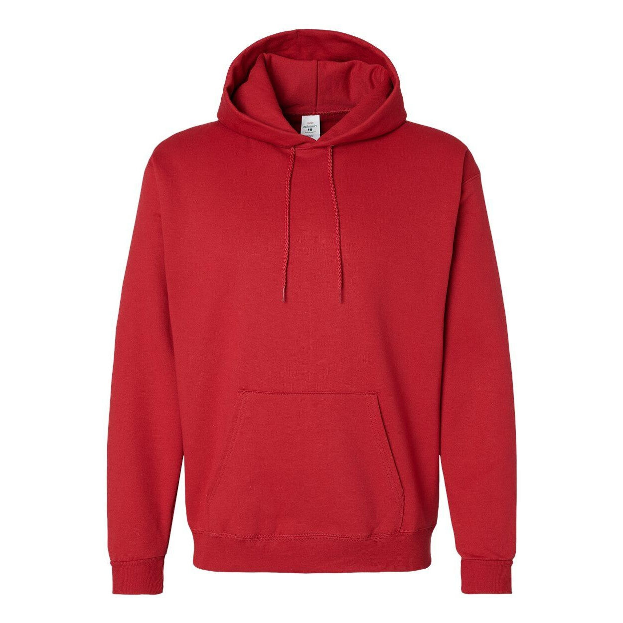 

Толстовка с капюшоном Hanes Ecosmart, цвет Athletic Crimson