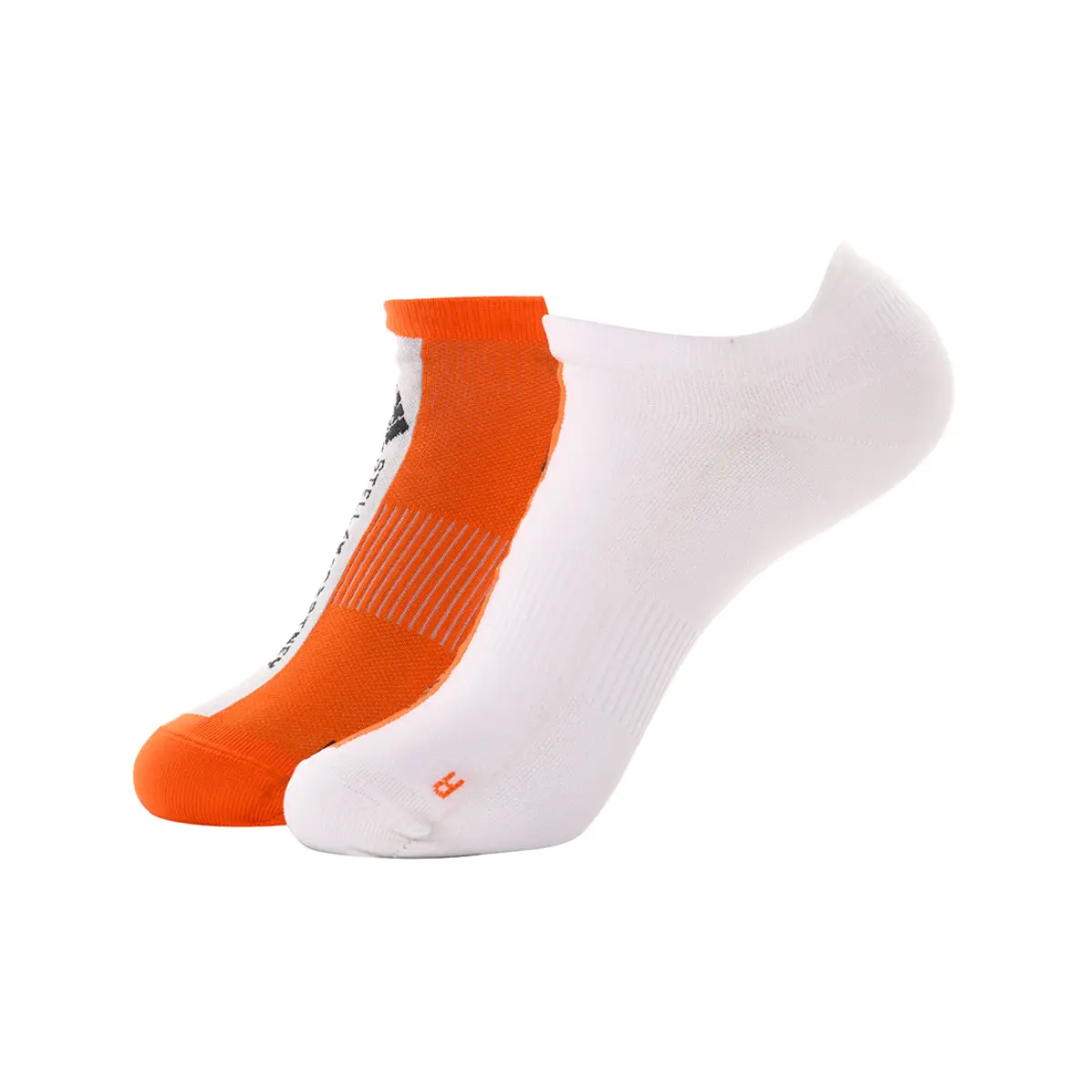 

Носки щиколоточные унисекс 2 пары Adidas, оранжевый+белый 2 пары