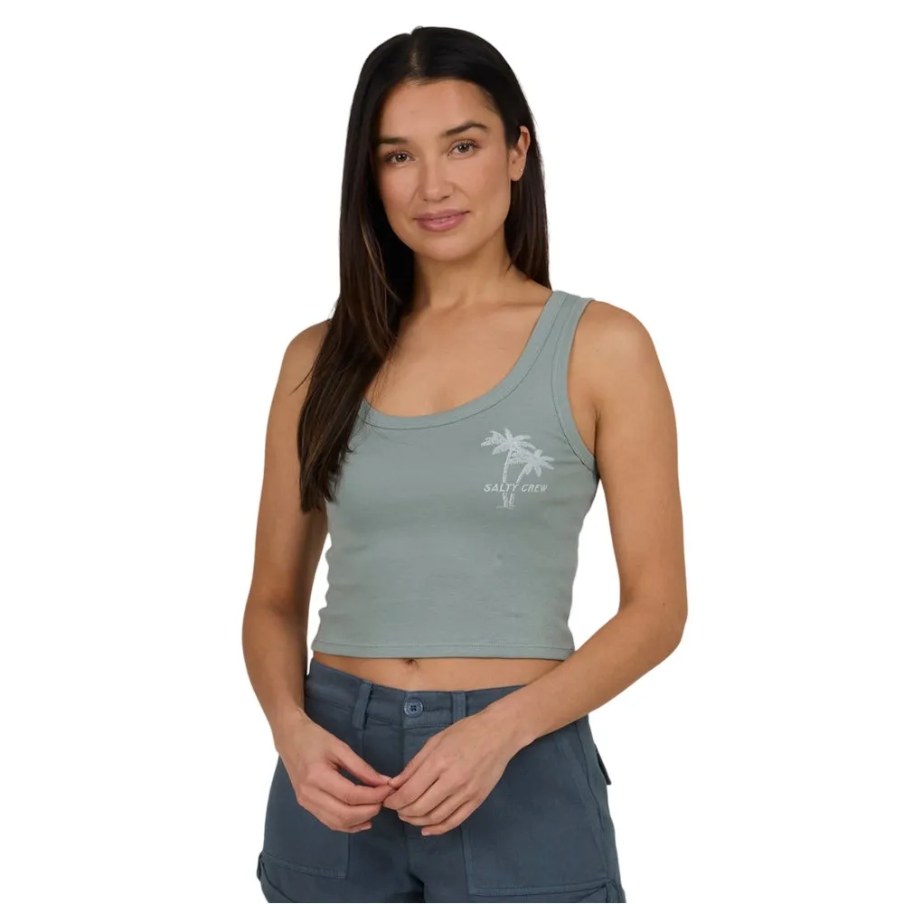 

Футболка без рукавов Salty Crew Greetings, серый