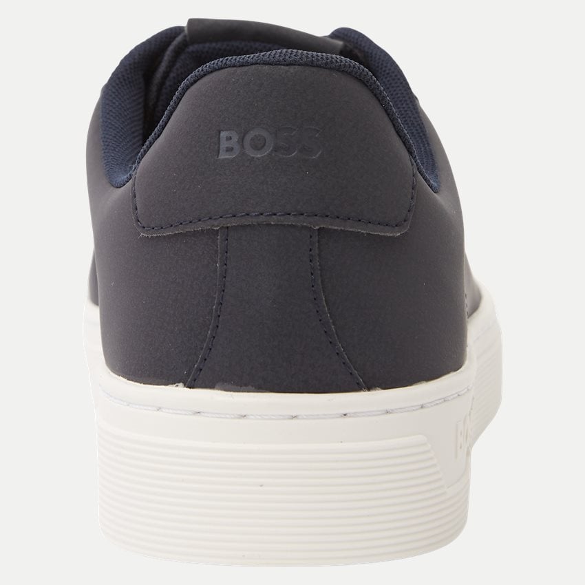 Hugo Boss Мужские теннисные кроссовки Rhys Cupsole, темно-синий — фото 2