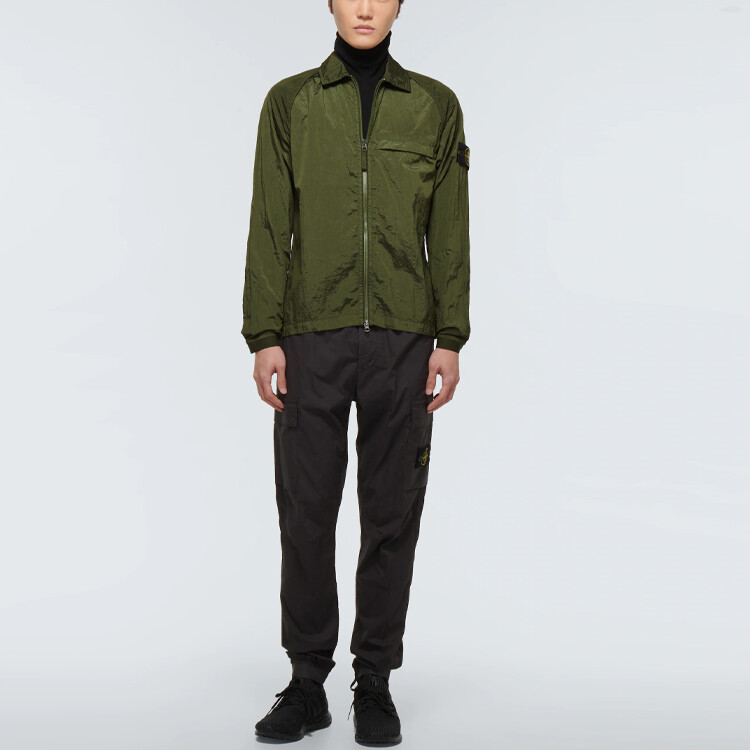 Куртка мужская Stone Island, хаки — фото 2