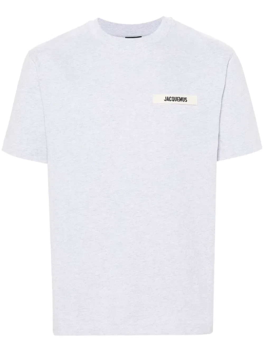 Топ Le T-shirt Gros Grain Jacquemus, серый