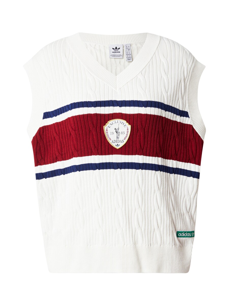 

Вязаный жилет ADIDAS ORIGINALS, белый