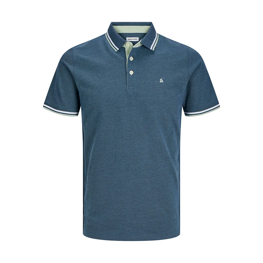 

Поло с коротким рукавом Jack & Jones Essential Paulos Plus Size, синий