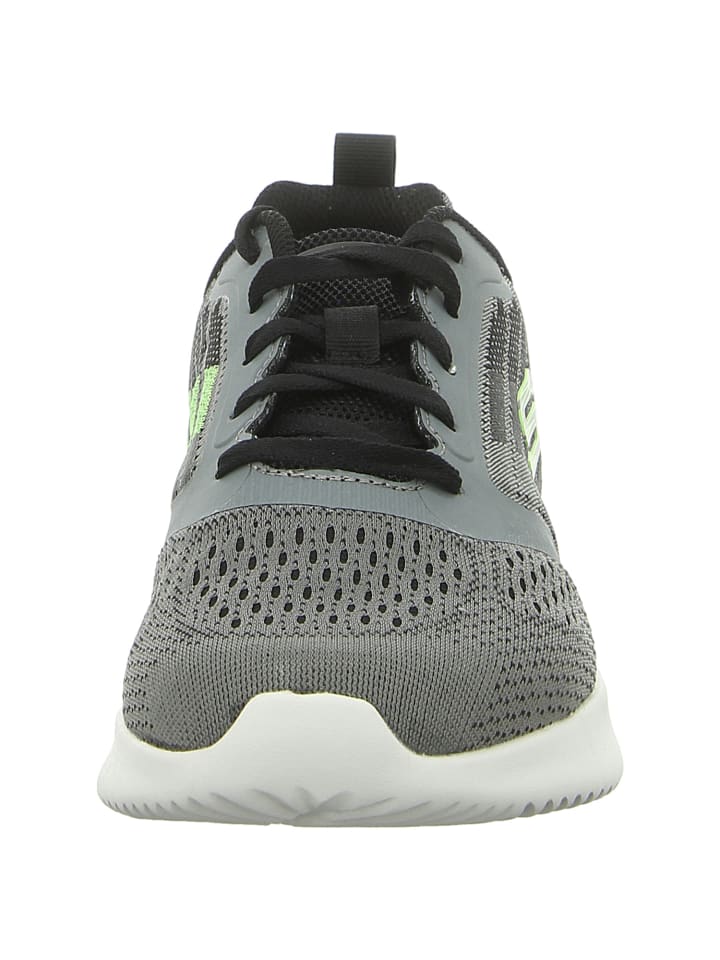 Skechers Туфли на шнуровке серого цвета — фото 4